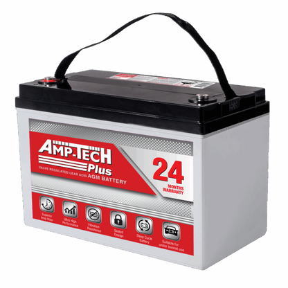 AMP-TECH AT121000DSP VRLA AGM