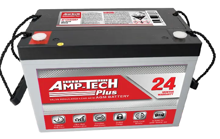 AMP-TECH AT12900DSP VRLA AGM