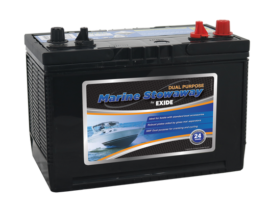 EXIDE MSDP27C MARINE DUAL PURPOSE